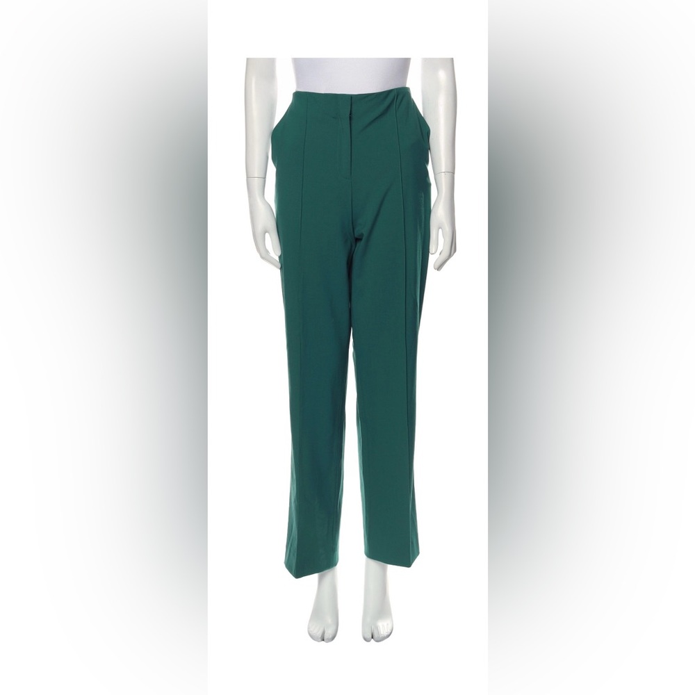 Diane von Furstenberg Green Wool Trousers
